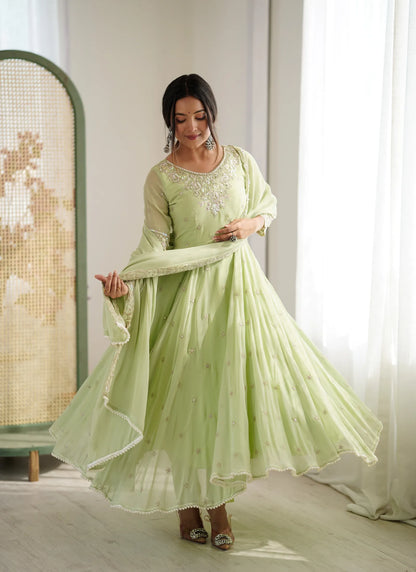 Pista Rembo Sequence Designer Anarkali Suit