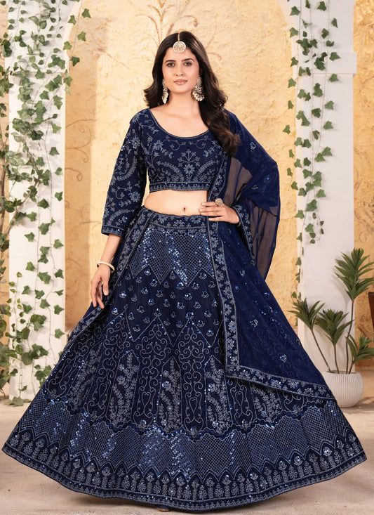Premium Georgette Embroidery Lehenga Choli