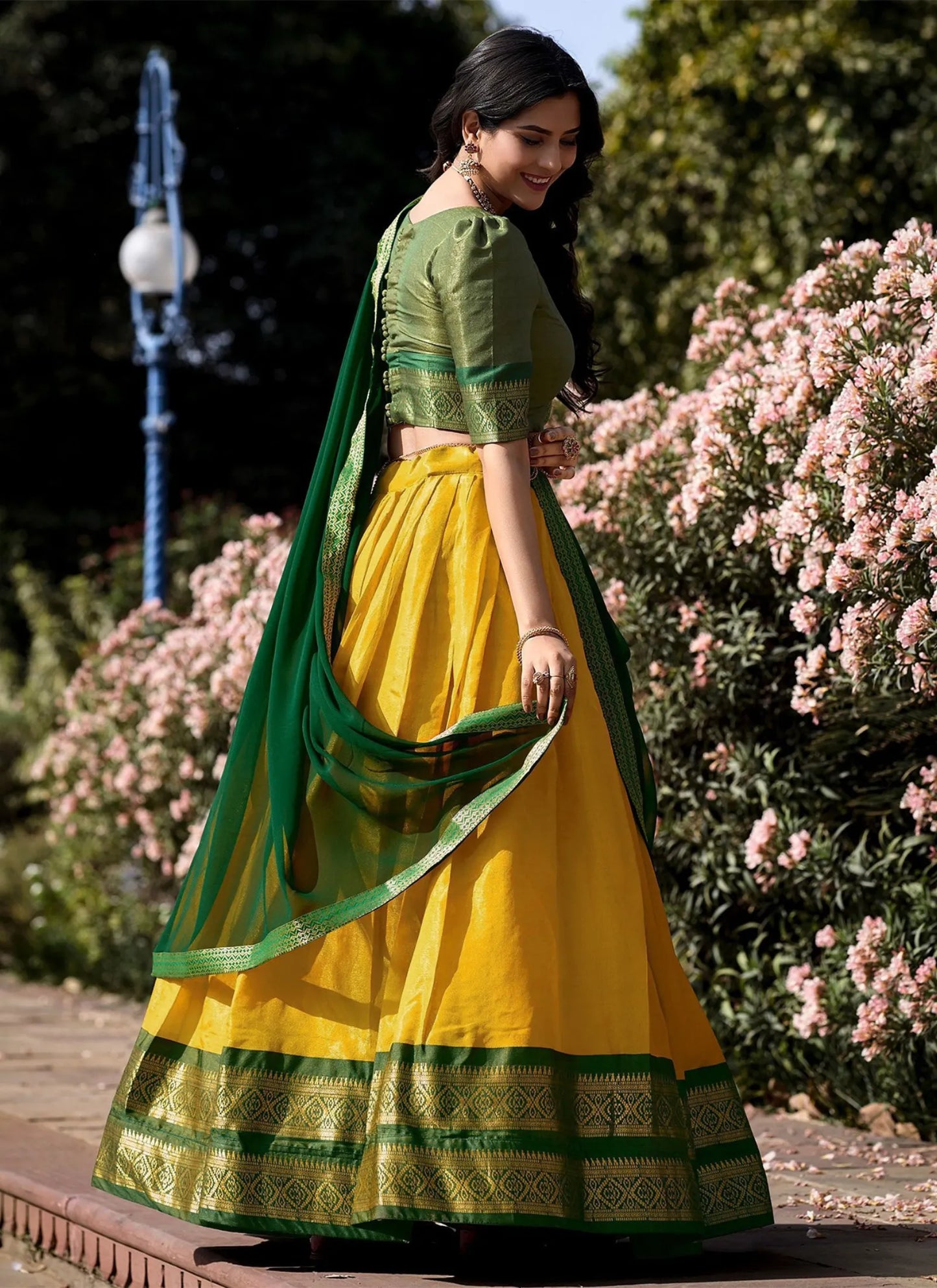 Sai Lehenga Choli Yellow