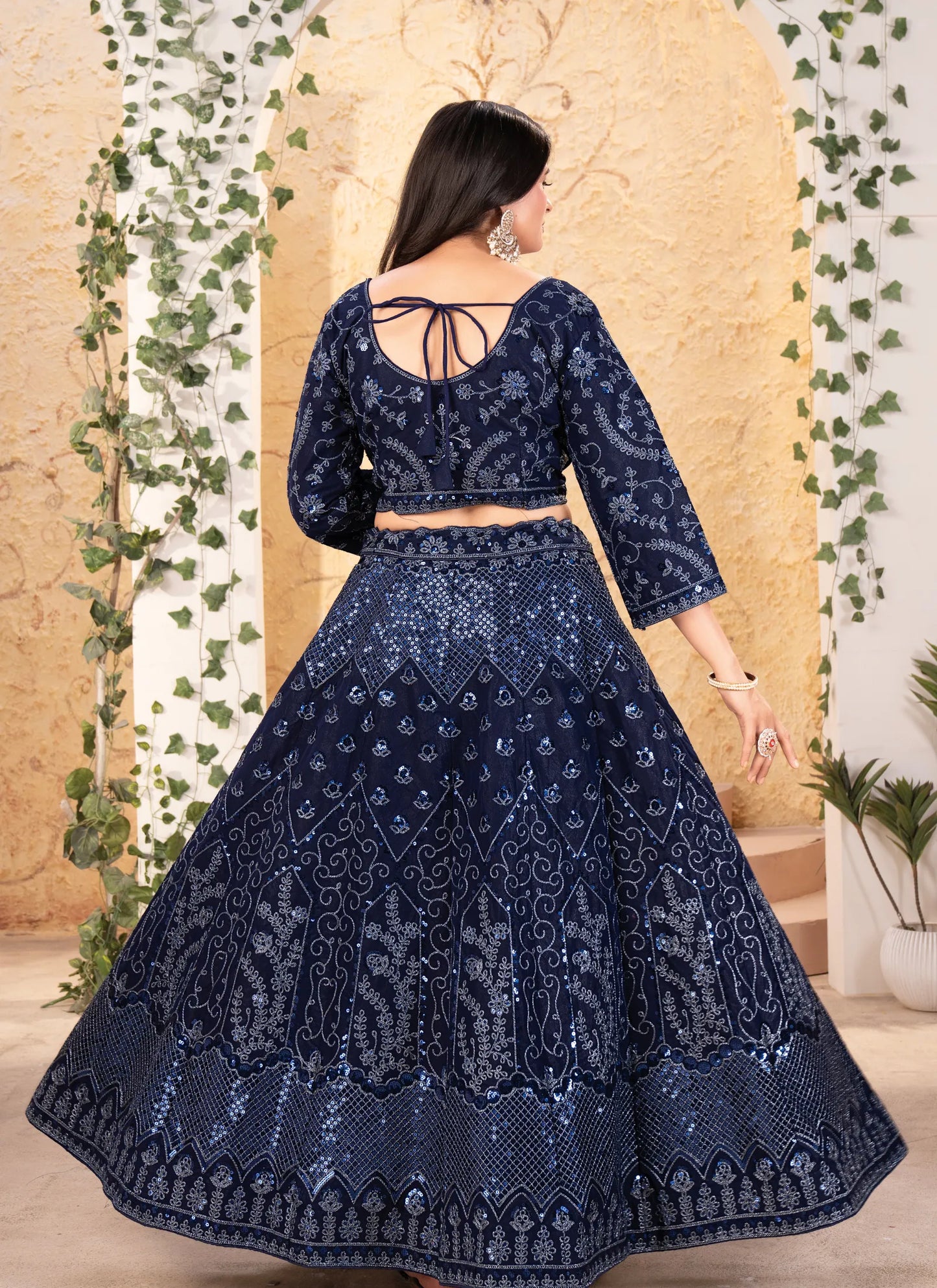Premium Georgette Embroidery Lehenga Choli