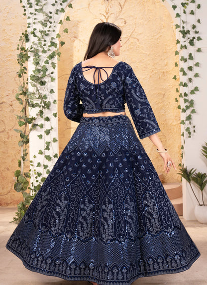 Premium Georgette Embroidery Lehenga Choli