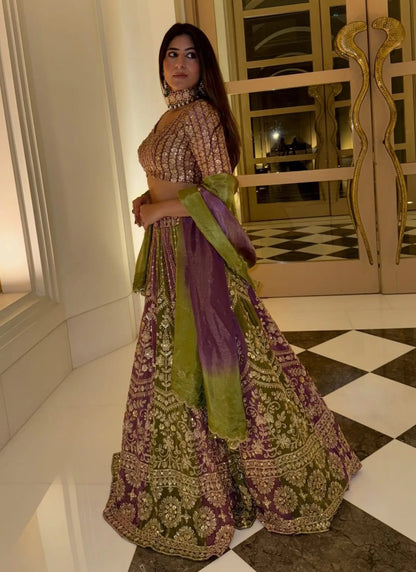 Premium Faux Georgette Beautiful Lehenga Choli