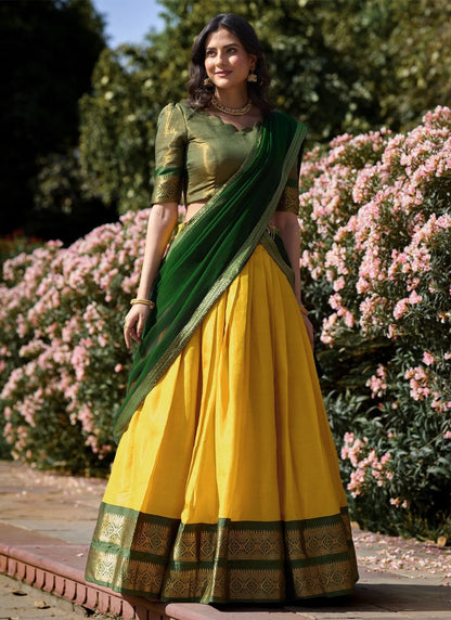 Sai Lehenga Choli Yellow