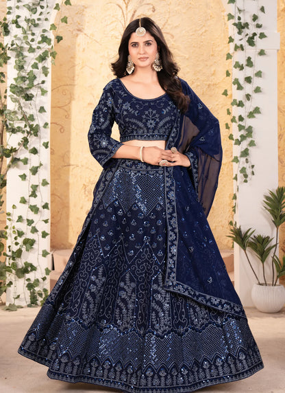 Premium Georgette Embroidery Lehenga Choli