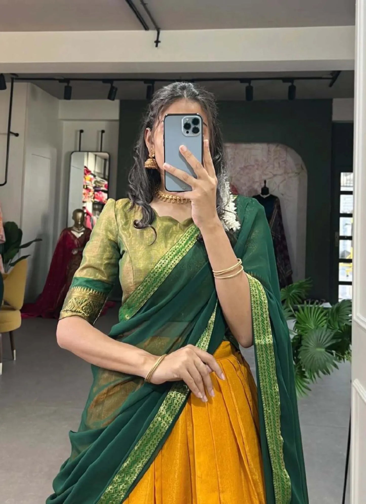 Sai Lehenga Choli Yellow